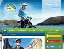 Tablet Screenshot of bikestjohns.ca